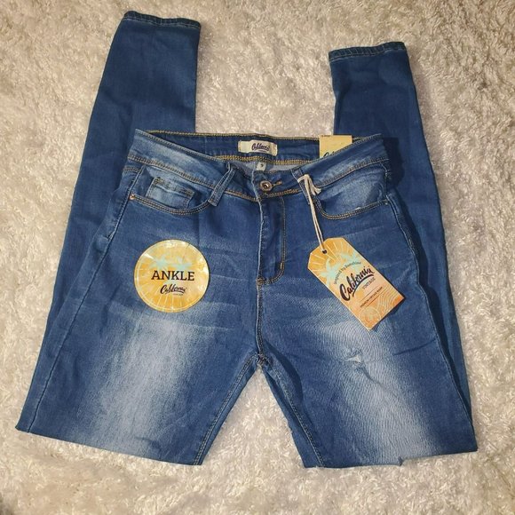 No brand / Not sure Denim - California Vintage Ankle Jeans NEW Sz.9